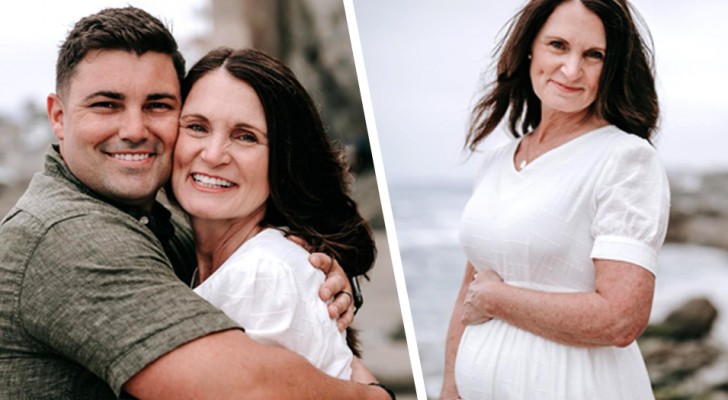 56-year-old gives birth to her granddaughter: "I agreed to be a surrogate mother for my daughter-in-law and my son"
