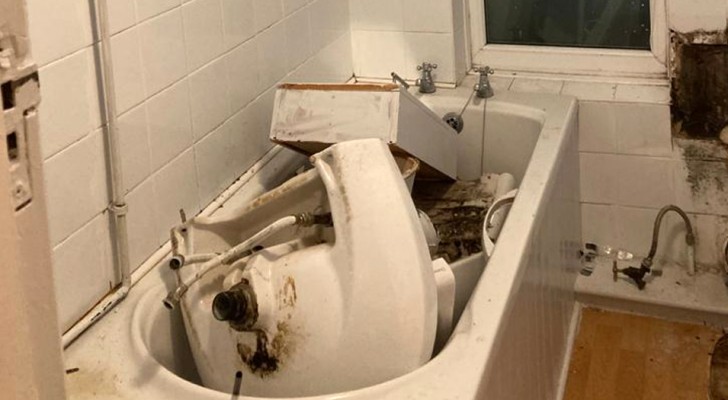 L'inquilino ritarda il pagamento dell'affitto e lui si vendica distruggendogli il bagno: multato