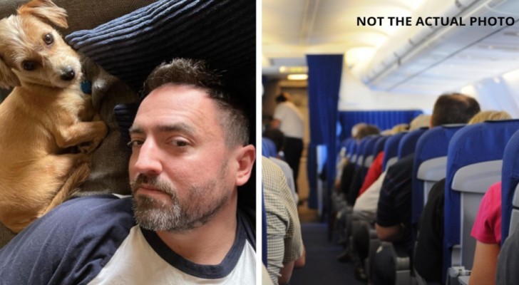 "En passagerare stal min telefon efter att ha stört mig under hela flygresan, men jag fångade honom"