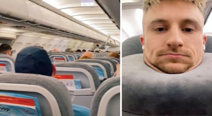Er erhält einen unerwarteten geschäftlichen Anruf, während er heimlich im Flugzeug sitzt