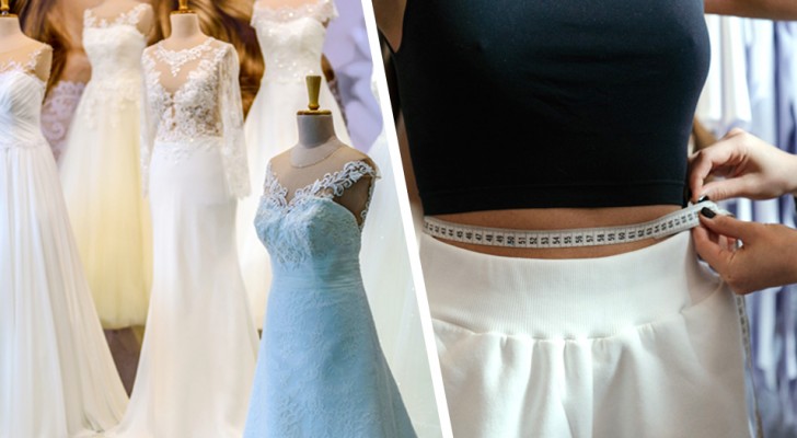 En brud riskerar att få böter från en ateljé där hon köpt sin klänning: 