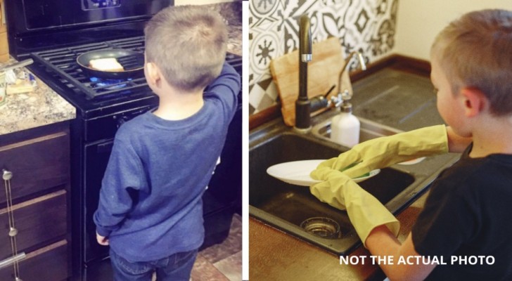 Une maman célibataire veut que son fils de 6 ans fasse les tâches ménagères : "Il doit apprendre à tout faire"