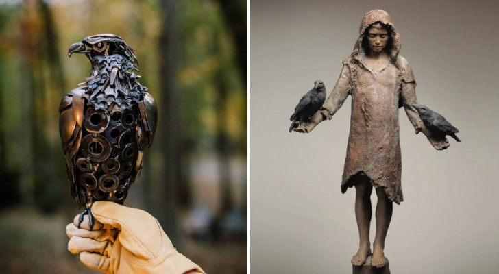 18 ongelooflijke sculpturen gemaakt door kunstenaars met een onbetwistbaar talent en aandacht voor detail