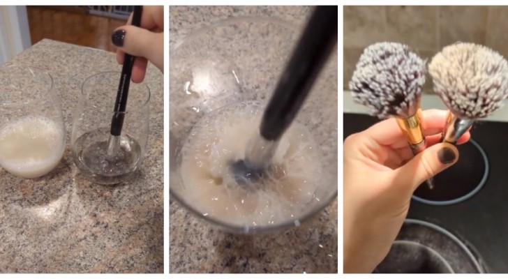 Make-up kwasten schoonmaken: twee methoden om te vergelijken