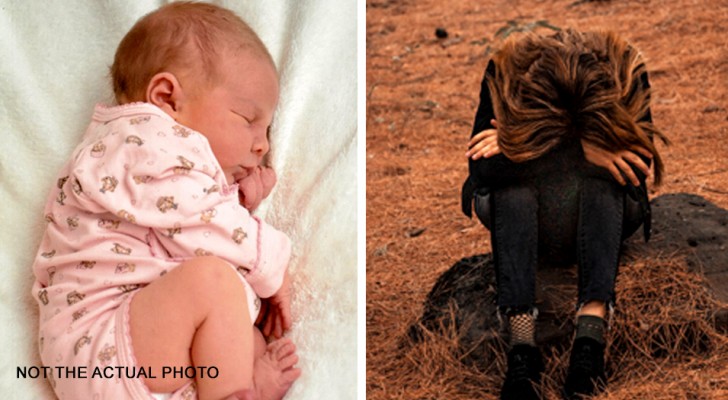 Baby girl found abandoned in the street with a letter: her parents were too poor to take care of her