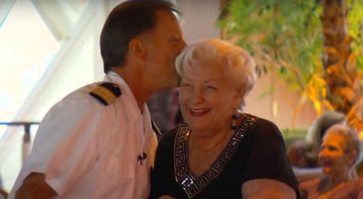 93-year-old woman sells everything and chooses to spend her retirement on a cruise ship