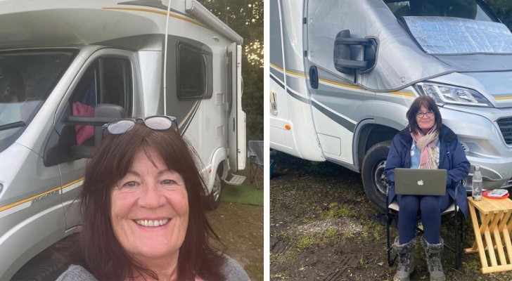 63-year-old woman drops everything and goes to live in a camper: "I don't pay rent and I have found my freedom"