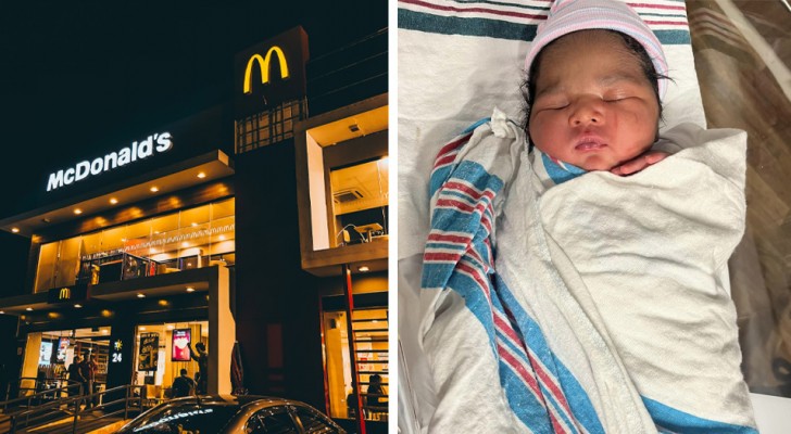 Pregnant woman stops at a diner to use the bathroom: she gives birth with help from the staff
