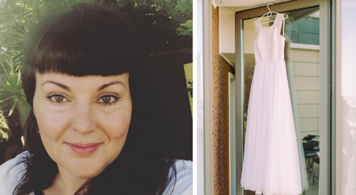 Elle dépense 1700€ pour une robe de mariée et décide de la porter aussi pour faire les courses