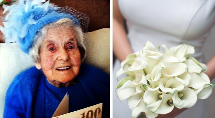 Hon gifter sig på sin farmors 100-års dag: 