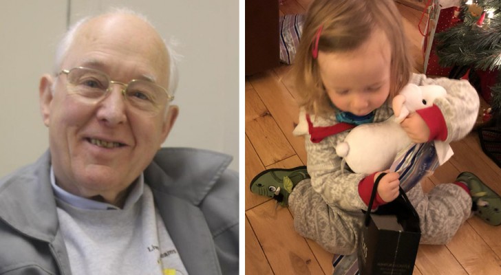 Anciano le deja 14 regalos de Navidad a la hija de su vecino antes de fallecer: abrirá uno por año