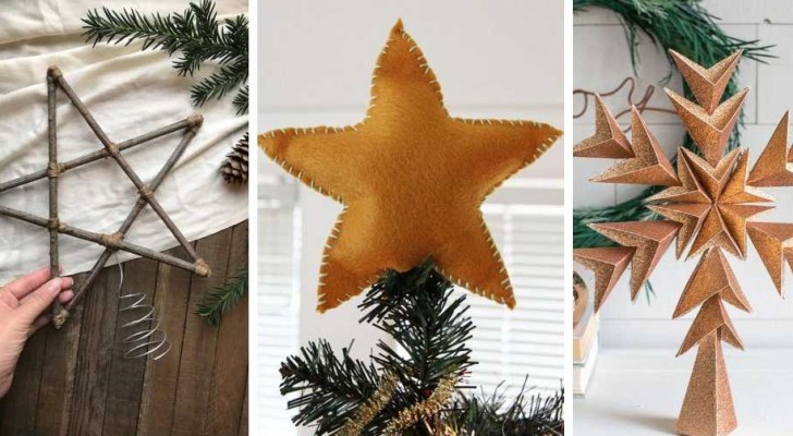 11 proposte creative per realizzare a mano fantastici puntali dell'albero di Natale
