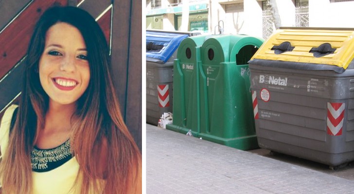 Joven de 24 años graduada se alegra por el trabajo permanente como recolectora de basura: 