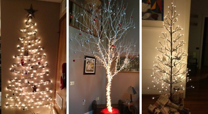 Wenn Lichter in den Mittelpunkt rücken: 8 magische Weihnachtsbäume zum Nachmachen