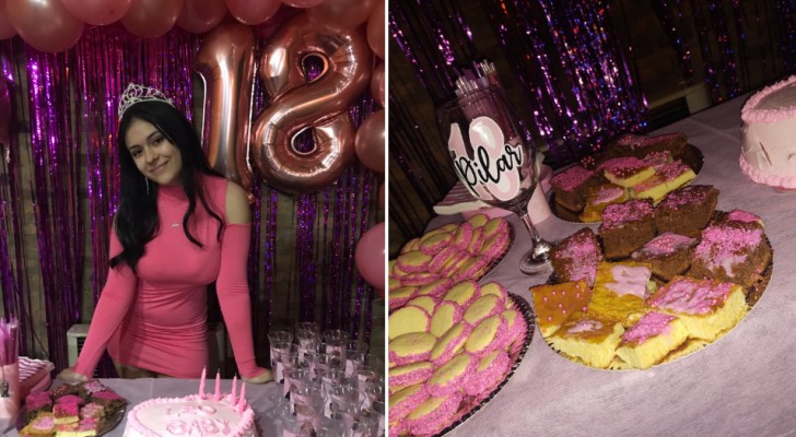 Ze organiseert een groot feest voor haar 18e verjaardag, maar geen van haar vrienden komt opdagen