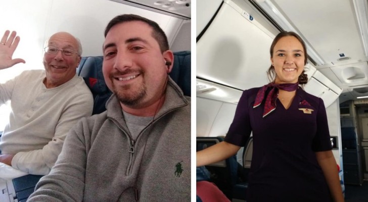 Hostess di volo lavora il giorno di Natale: il papà acquista i biglietti aerei per stare con lei