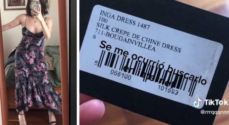 Woman buys a second-hand dress for just $12 dollars: she discovers it's worth around $500 dollars