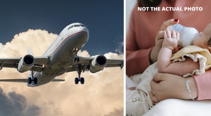 Non sapeva di essere incinta e partorisce sull'aereo: "è accaduto tutto all'improvviso"