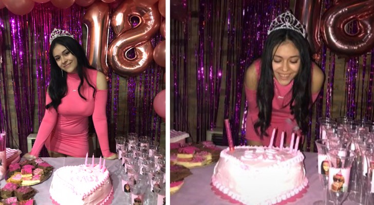 Birthday girl celebrates her coming of age: none of her friends show up