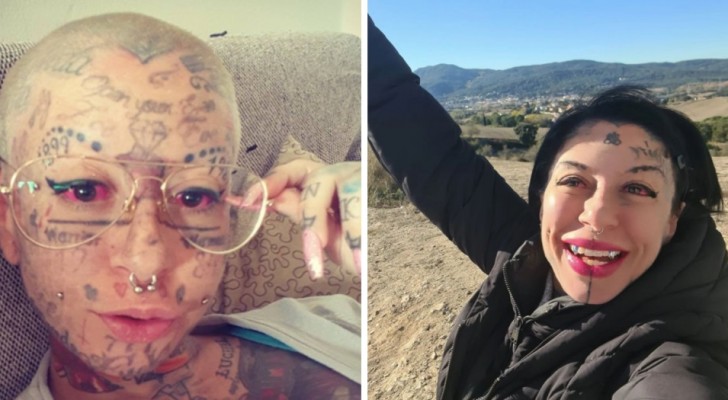 La femme la plus tatouée d'Europe regrette son choix et décide de faire marche arrière : "Mon visage m'a manqué"