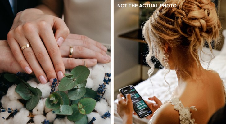 Bride's grandfather can't attend her wedding, but he calls her during the ceremony to surprise her