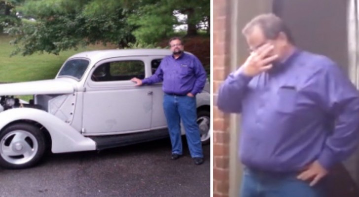 Vende l'auto d'epoca per pagare gli studi alla figlia: 20 anni dopo lei la ricompra (+VIDEO)