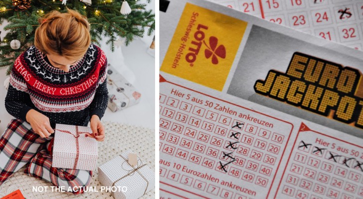 Husband wins $2 million in the lottery but keeps it a secret: he waits for Christmas to surprise his wife