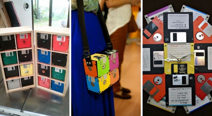 10 strepitose trovate per riciclare i vecchi floppy disk con creatività
