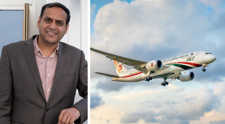 Passenger falls ill during a 10-hour flight: the doctor on board keeps him alive until they land