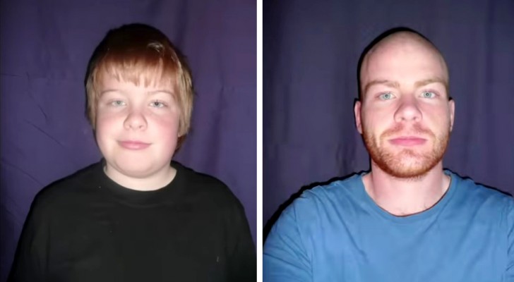 This guy took a picture of himself every day for 15 years - the result is an incredible video showing him growing up