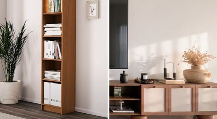 Je kunt van houten boekenkasten een prachtig dressoir maken: zo doet je dat
