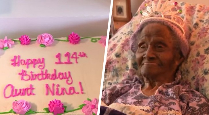 Mulher comemora 114 anos com a irmã de 97 anos