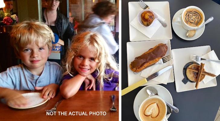 Weggestuurd uit de patisserie omdat haar 5 kinderen zich slecht gedragen: “Leer ze wat respect”