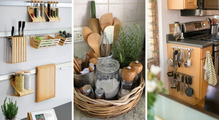 Vind ruimte voor alles wat je nodig hebt in de keuken met de juiste ruimtebesparende ideeën