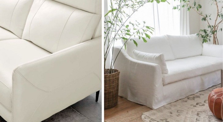 Semplici trucchi per prevenire l'ingiallimento di divano e poltrone bianchi
