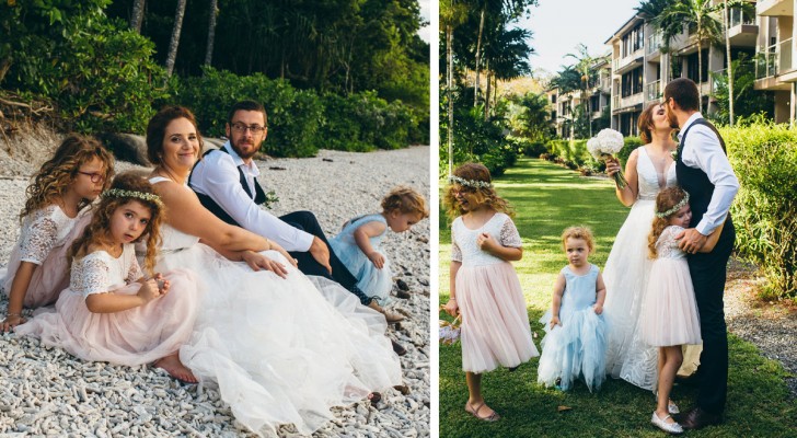 "My 2-year-old son wanted to wear a dress to our wedding and we let him"