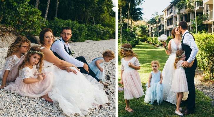 „Mein zweijähriger Sohn wollte zu unserer Hochzeit ein Kleid tragen, und wir haben es ihm erlaubt“ 