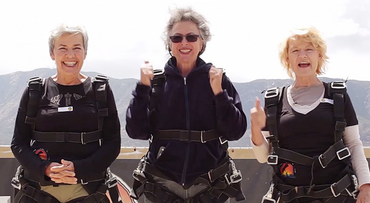 These three women are almost 70 years old, and are about to fulfill a life time wish ... !