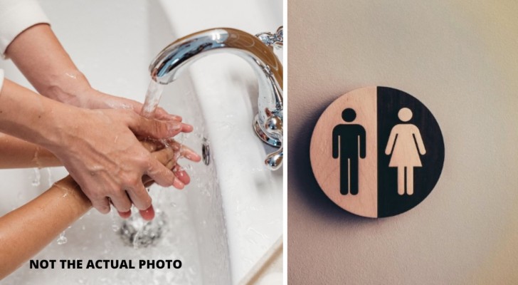 Mamman kritiseras för att hon inte tillåter sin son att gå in ensam på offentliga toaletter: 