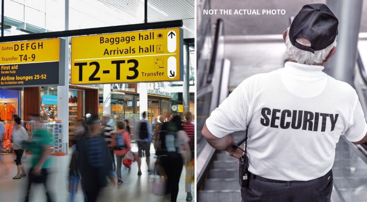 Ze laten hun zoon achter op het vliegveld om zijn ticket niet te betalen en willen zonder hem aan boord gaan