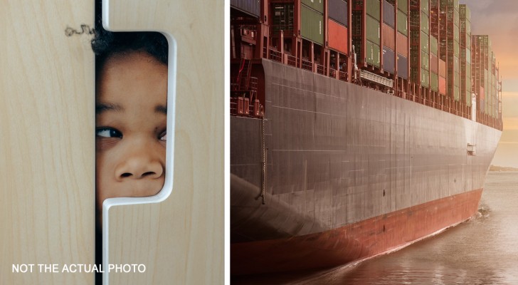 Boy plays hide-and-seek with friends: 6 days later, he is found inside a shipping container in another country