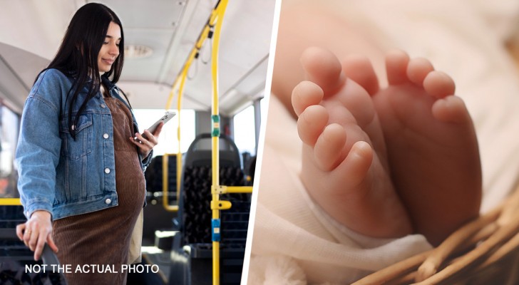 Mujer da a luz en un autobús ayudada por el conductor y los pasajeros: 