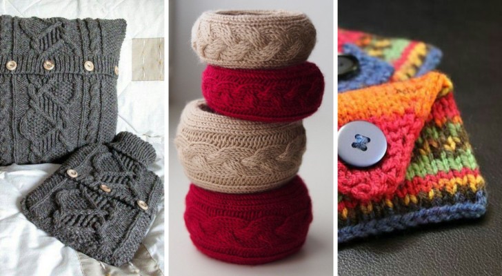 Wolle und kreatives Recycling: 11 unglaubliche Ideen für die Umgestaltung alter Pullover