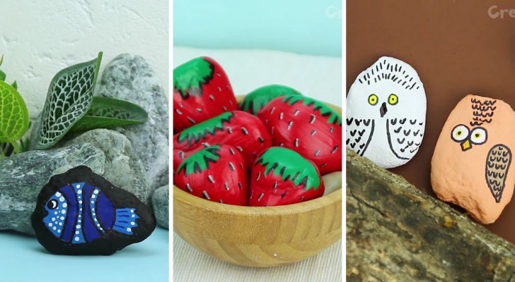 5 idées irrésistibles pour décorer les pierres de manière super créative