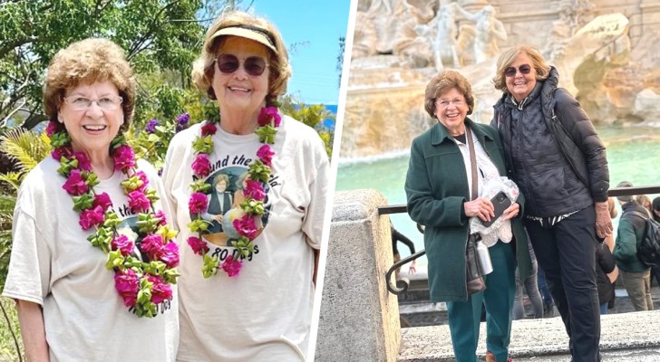 Two friends take advantage of their retirements to go around the world in 80 days