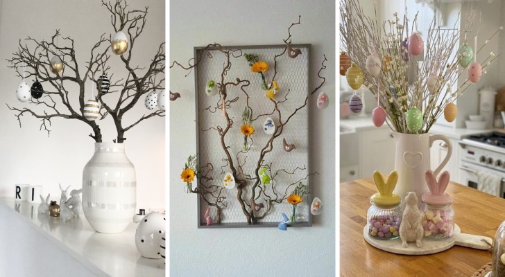 10 stimmungsvolle Ideen für die Gestaltung schöner Osterbäume