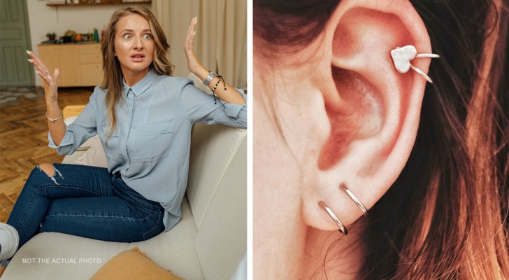 11-year-old girl goes to a sleepover at a neighbors' house and comes back with 10 new ear piercings: her mom is furious