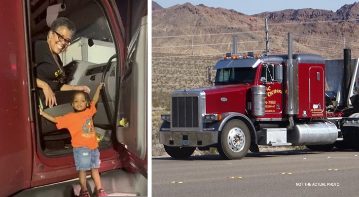 Op 50-jarige leeftijd verandert ze haar leven: ze zegt haar baan als lerares op om vrachtwagenchauffeur te worden