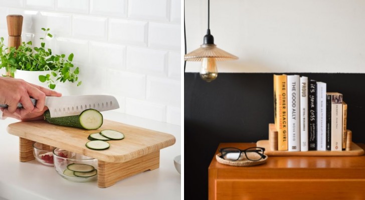 IKEA Hacks: come trasformare un tagliere da cucina in 3 accessori utili ed eleganti per la casa