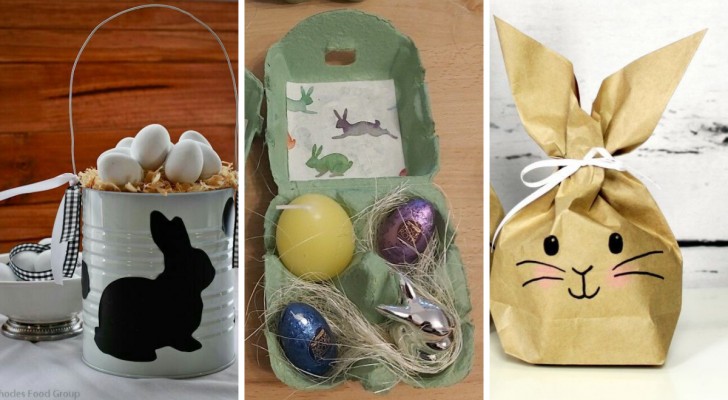 Creatieve ideeën voor Pasen: 10 geweldige voorbeelden om decoraties te maken met gerecyclede materialen